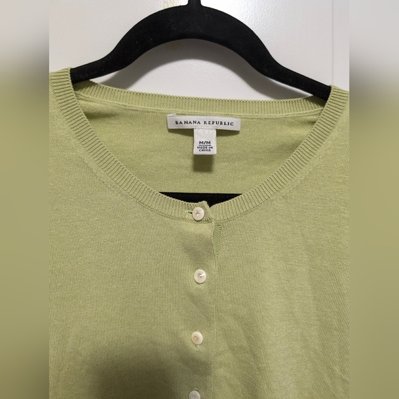 Banana Republic Silk Blend Cardigan - Picture 2 of 7